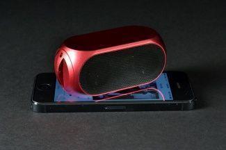 Reisehøyttalere-Matrix Audio. Bluetooth ladbar 6 watt Stereo reisehøyttaler. Verdens minste-BagBrokers