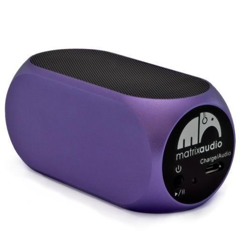 Reisehøyttalere-Matrix Audio. Bluetooth ladbar 6 watt Stereo reisehøyttaler. Verdens minste-BagBrokers