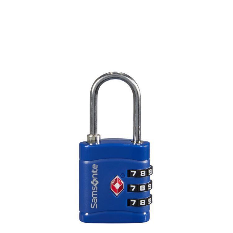 Midnattsblå Samsonite Global TSA Kombinasjonslås-Reisedings-BagBrokers