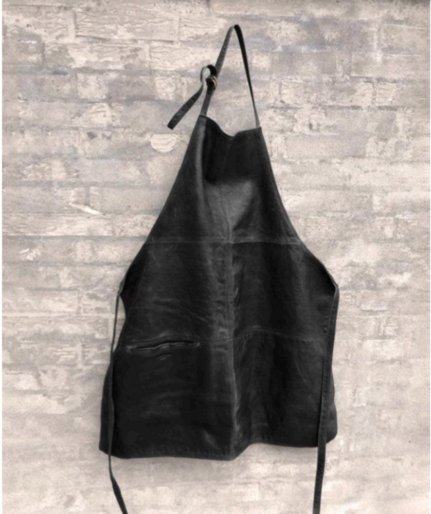 Montana Savage skinn forkle Black-BagBrokers