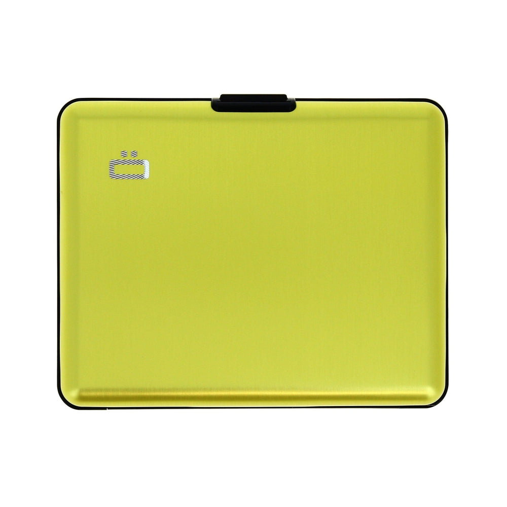 Ögon Designs BIG Stockholm Aluminium Wallet, den originale , Green Lime-Lommebok/ Kortholder-BagBrokers