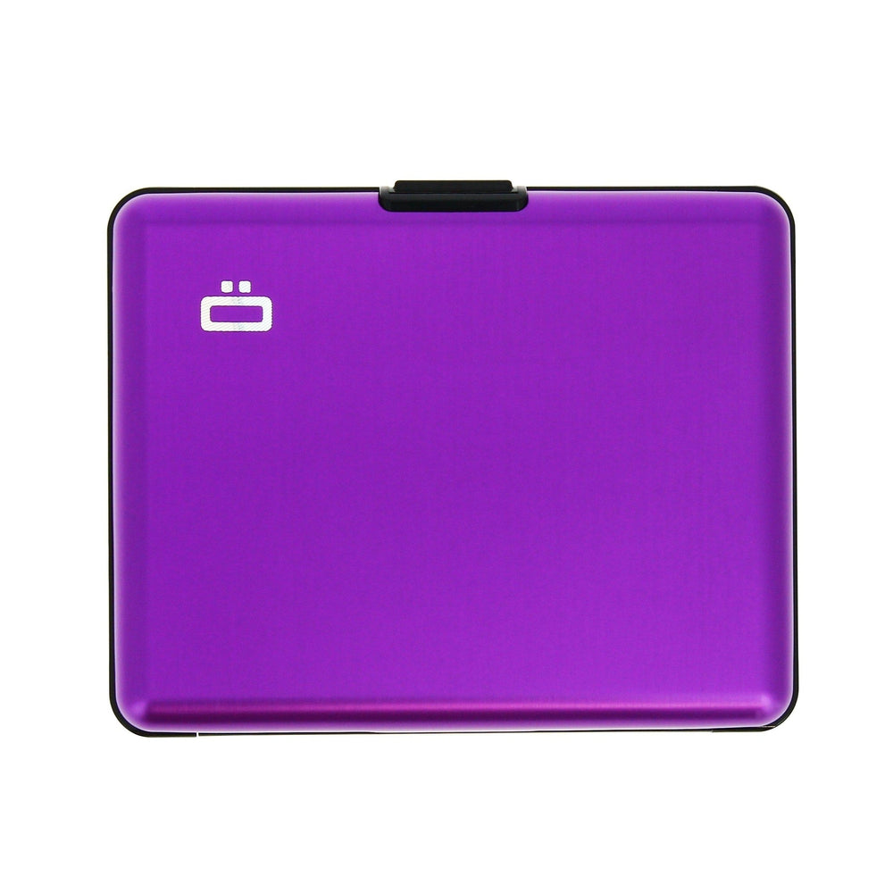 Ögon Designs BIG Stockholm Aluminium Wallet, den originale , Purple-Lommebok/ Kortholder-BagBrokers