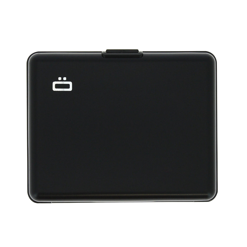 Ögon Designs BIG Stockholm Aluminium Wallet, den originale , Svart-Lommebok/ Kortholder-BagBrokers