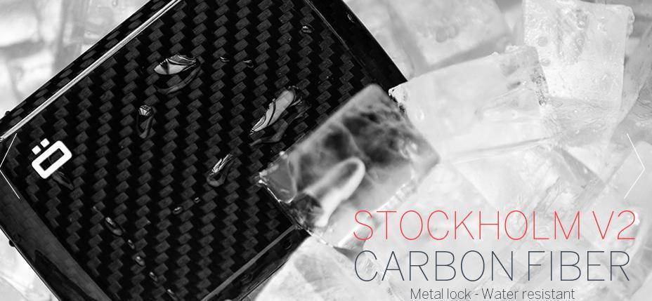 Lommebok/ Kortholder-Ögon Design. Karbonfiber kortholder Sort-BagBrokers