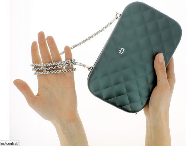 Damevesker-Ögon Designs - Quilted Aluminium Crossover/ Clutch veske platinium-BagBrokers