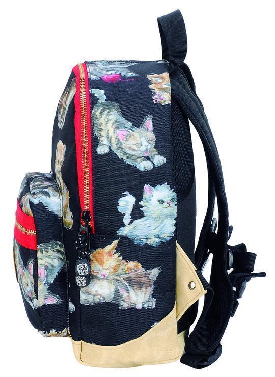 Pick & Pack Barnehagesekk katt 7 liter svart-Barn-BagBrokers