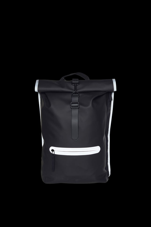 Rains ROLLTOP RUCKSACK Black Reflective-Ryggsekker-BagBrokers