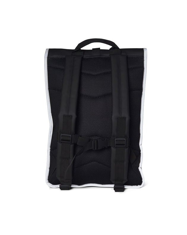 Rains ROLLTOP RUCKSACK Black Reflective-Ryggsekker-BagBrokers