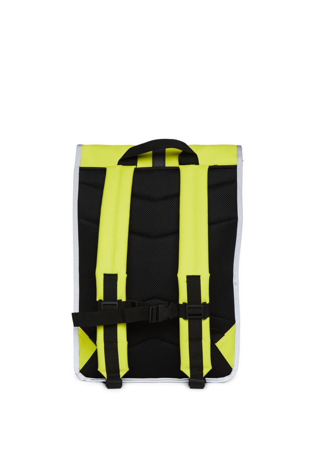 Rains ROLLTOP RUCKSACK Reflective Digital Lime-Ryggsekker-BagBrokers