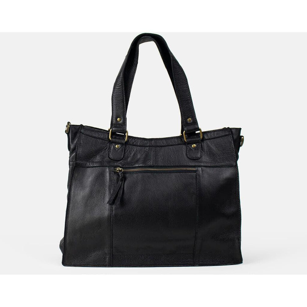 Re:Designed by Dixie Molly Urban skulderveske i skinn Svart-Damevesker-BagBrokers