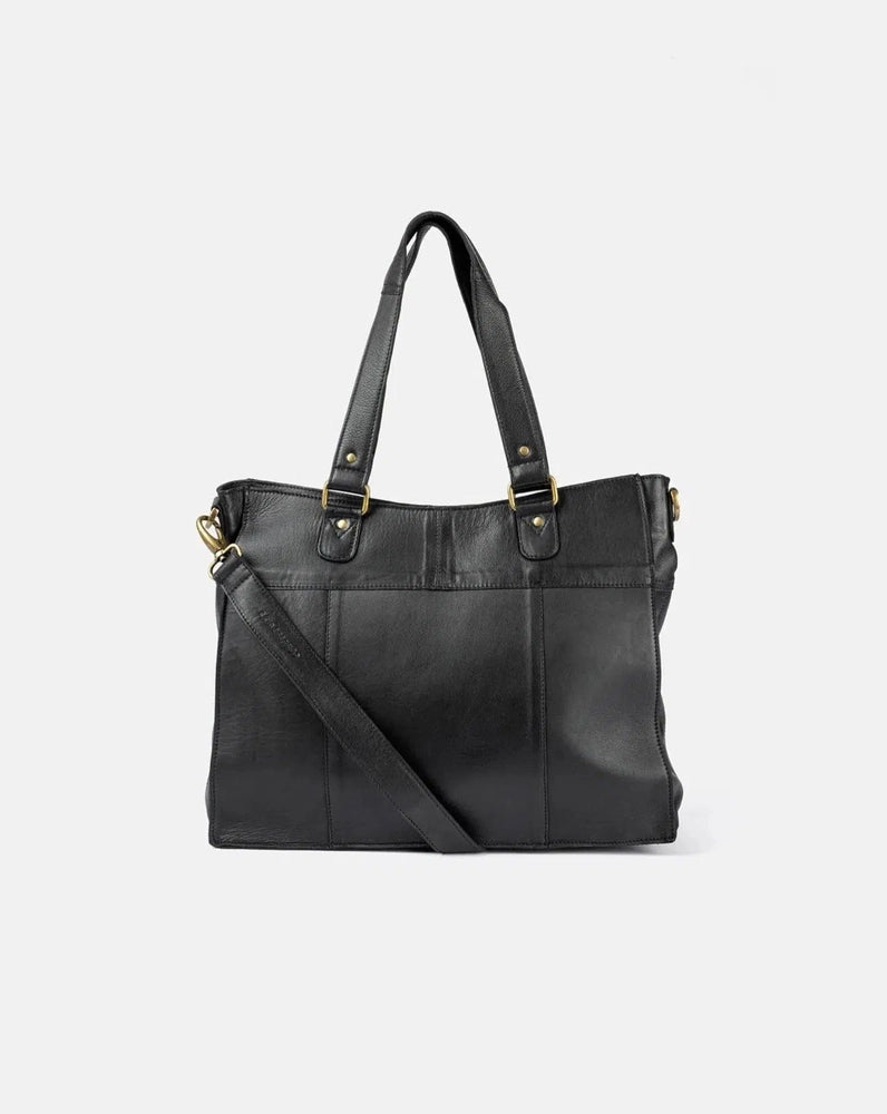 Re:Designed by Dixie Molly Urban skulderveske i skinn Svart-Damevesker-BagBrokers