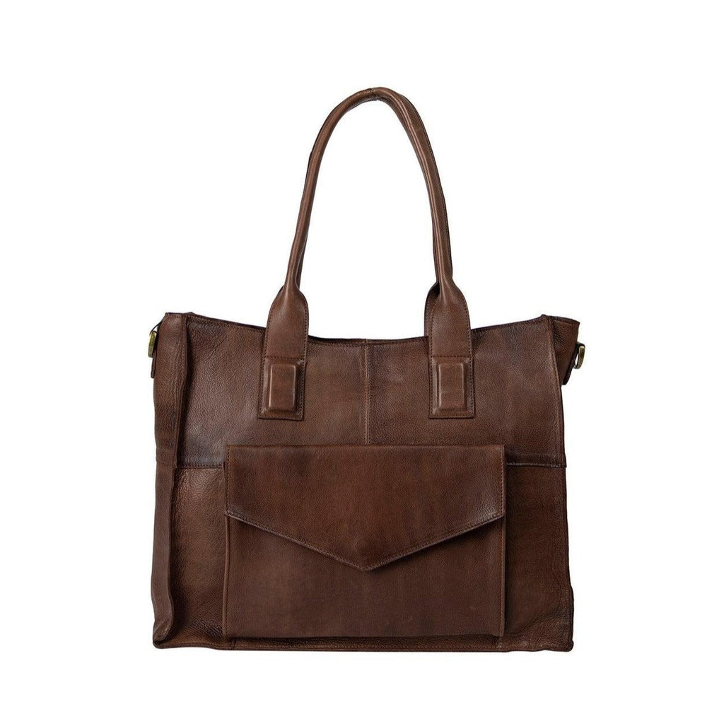 Re:Designed by Dixie Otilia Urban skinnveske Mørke brun-Damevesker-BagBrokers