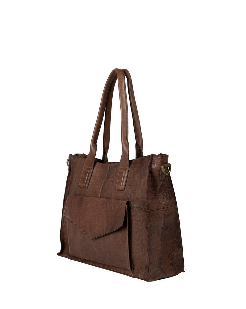Re:Designed by Dixie Otilia Urban skinnveske Mørke brun-Damevesker-BagBrokers
