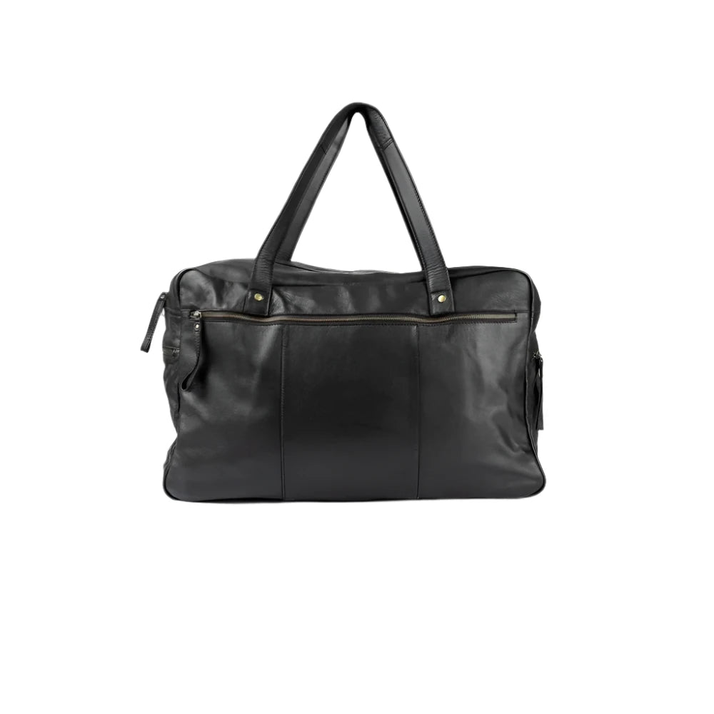 Re:Designed by Dixie Signe Urban Weekend Bag i skinn Svart-Bagger-BagBrokers