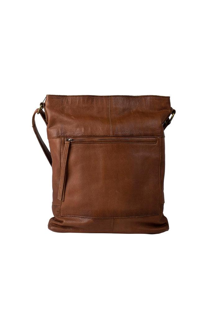 Re:Designed by Dixie Storslet skulderveske i skinn Walnut-Damevesker-BagBrokers