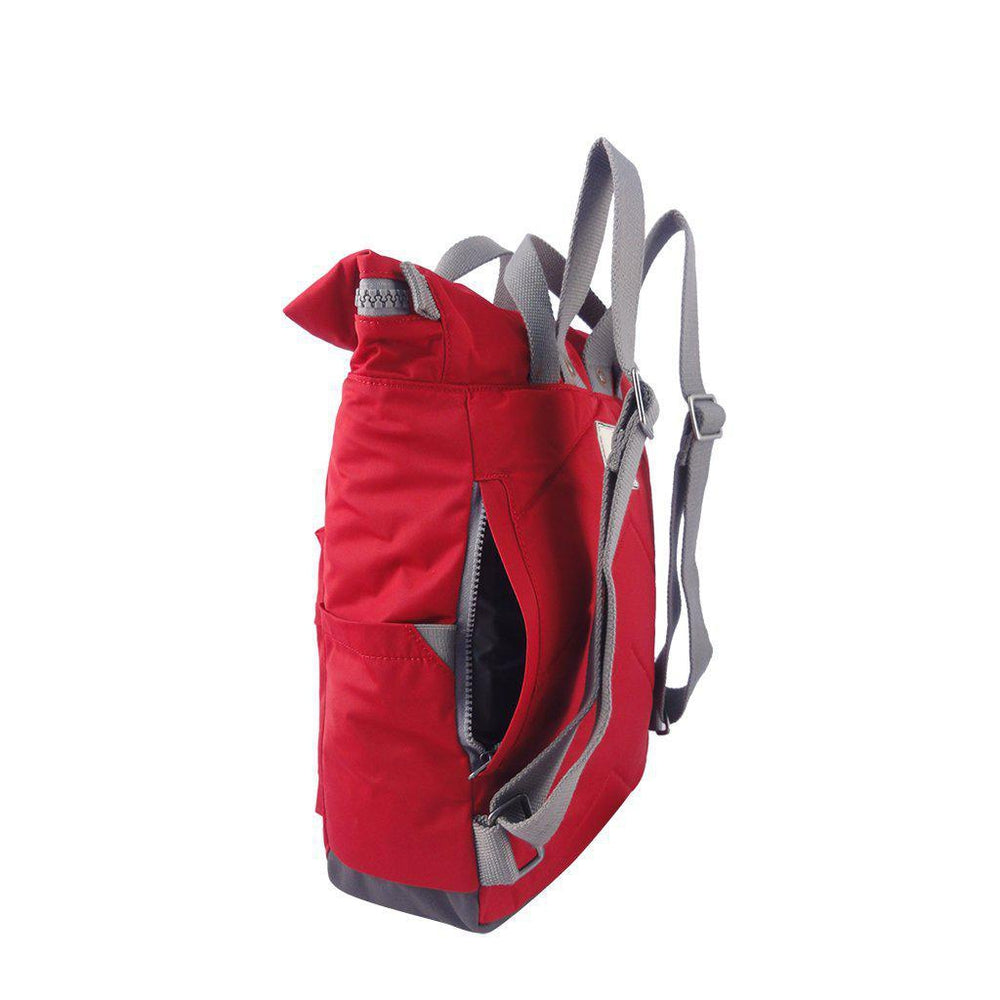 Roka Canfield B Mellomstor Vannavvisende Multifunksjonell Ryggsekk 15,6" Rød-Ryggsekker-BagBrokers