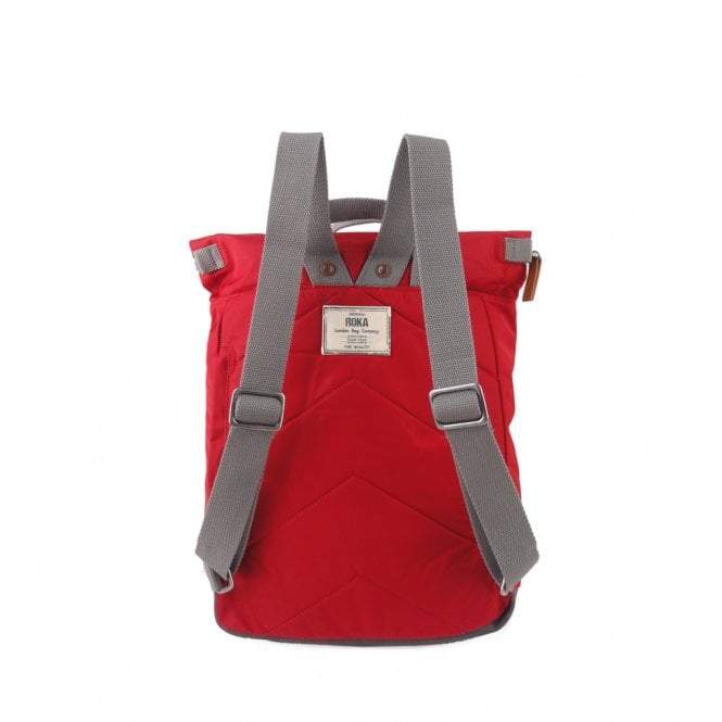 Roka Canfield B Mellomstor Vannavvisende Multifunksjonell Ryggsekk 15,6" Rød-Ryggsekker-BagBrokers