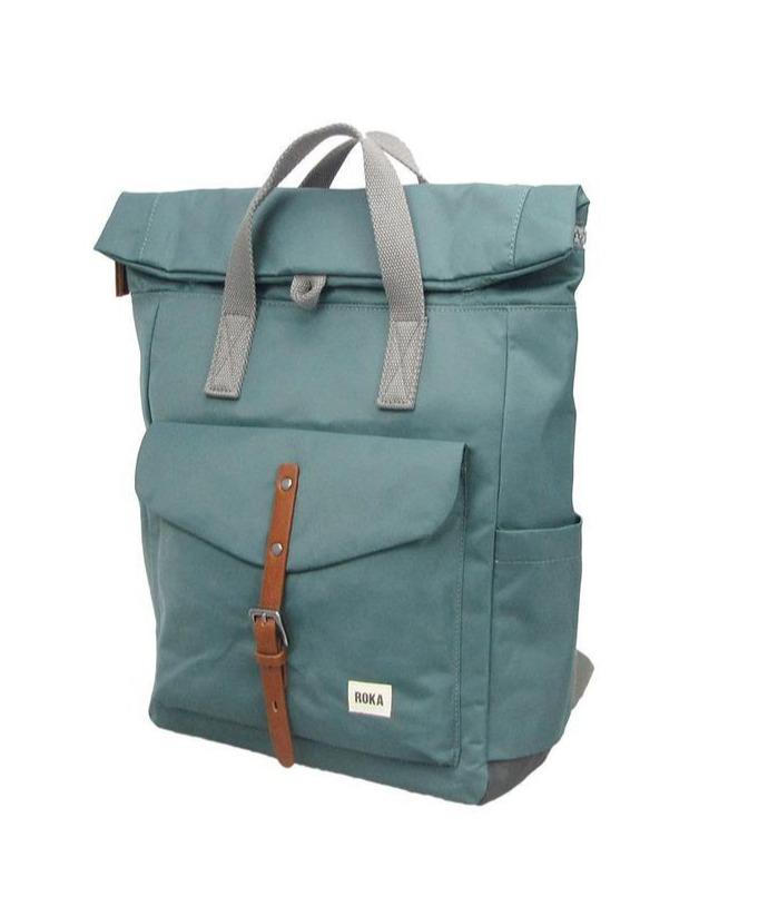 Roka Canfield C Mellomstor Vannavvisende Multifunksjonell Ryggsekk 15,6" Petrol-Ryggsekker-BagBrokers