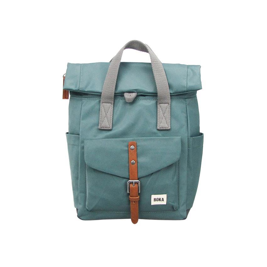Roka Canfield C Mellomstor Vannavvisende Multifunksjonell Ryggsekk 15,6" Petrol-Ryggsekker-BagBrokers