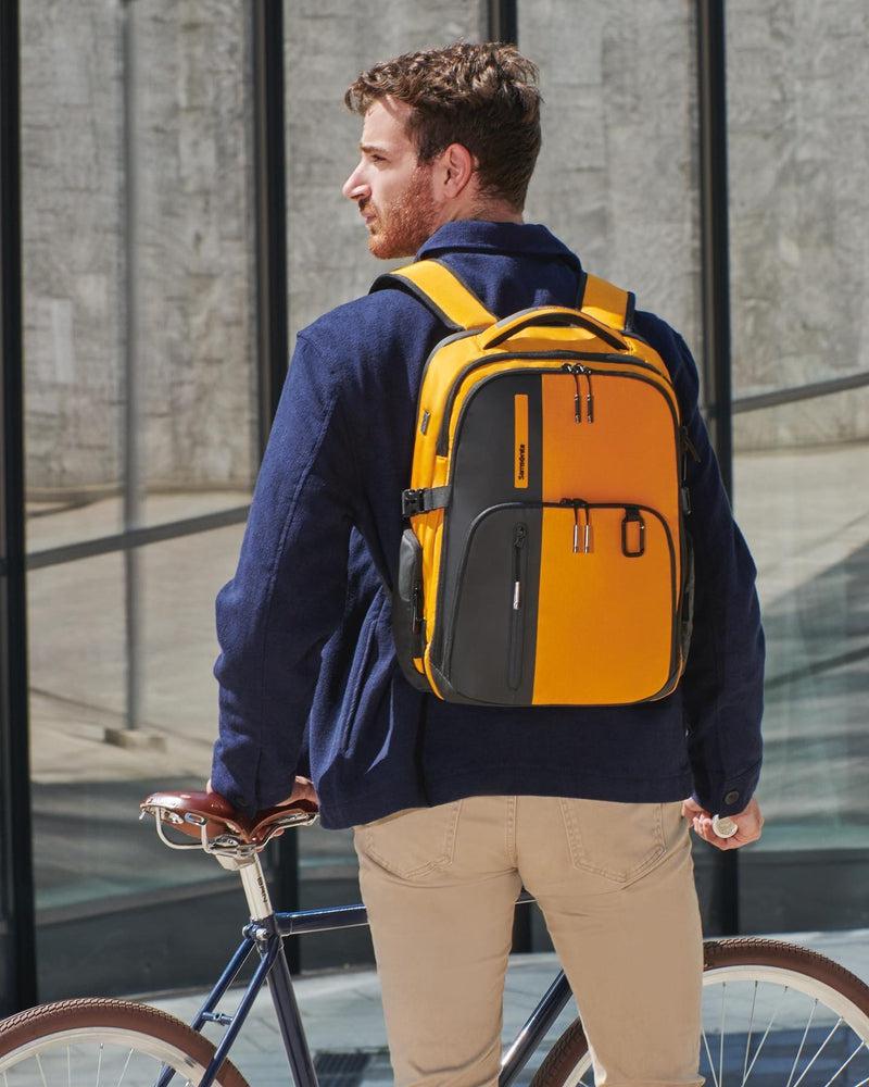 Samsonite BIZ2GO Daytrip Pc-sekk 15,6" Gul-Ryggsekker-BagBrokers