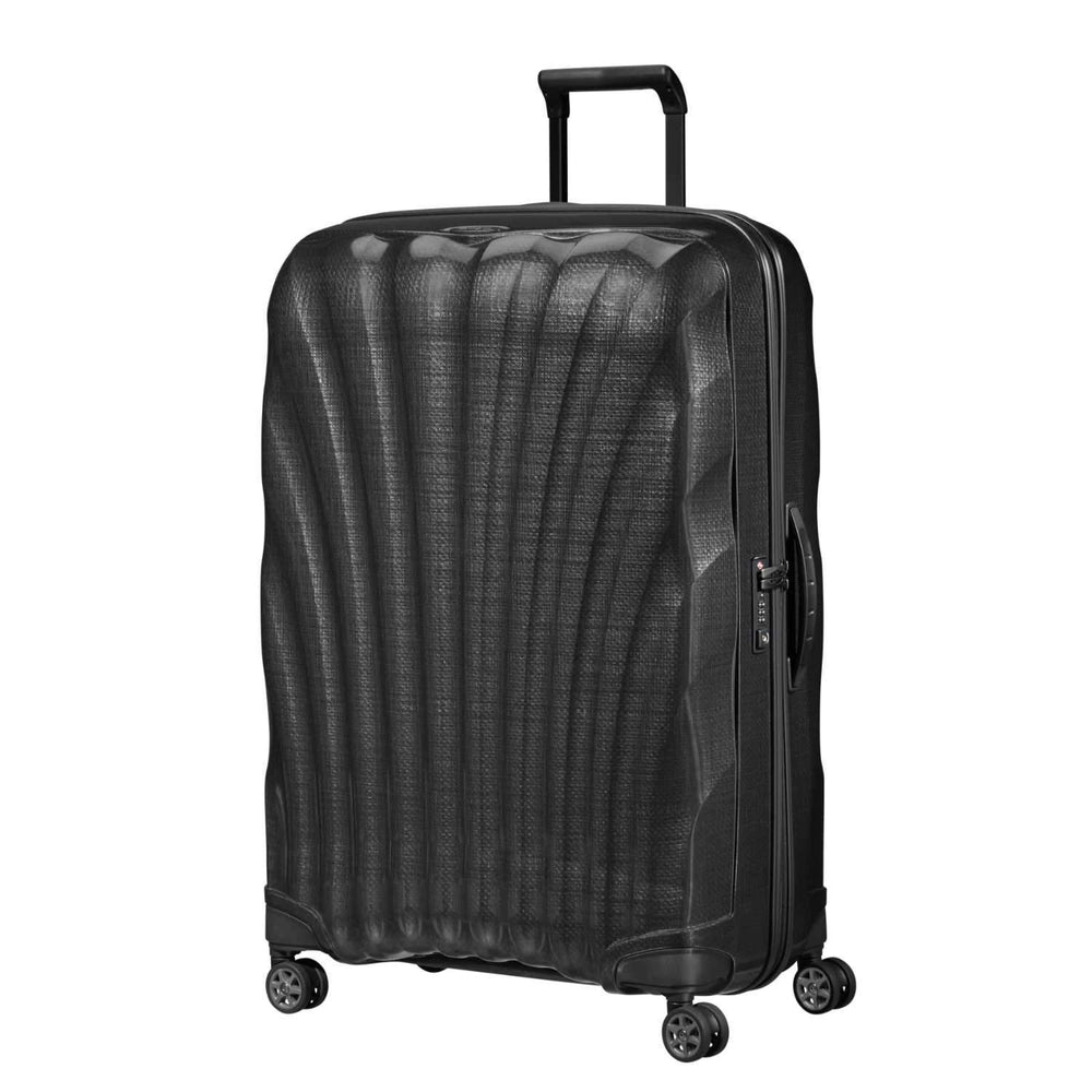 Samsonite C-Lite Ultralett hard Ekstra stor koffert 81 cm / 123 XL Svart-Harde kofferter-BagBrokers