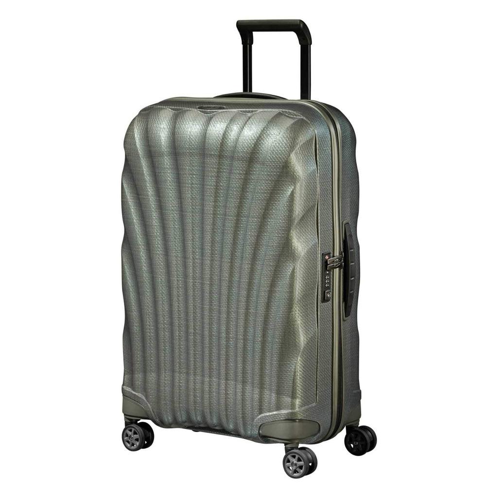 Samsonite C-Lite Ultralett hard Medium koffert 69 cm/68 L Grønn-Harde kofferter-BagBrokers
