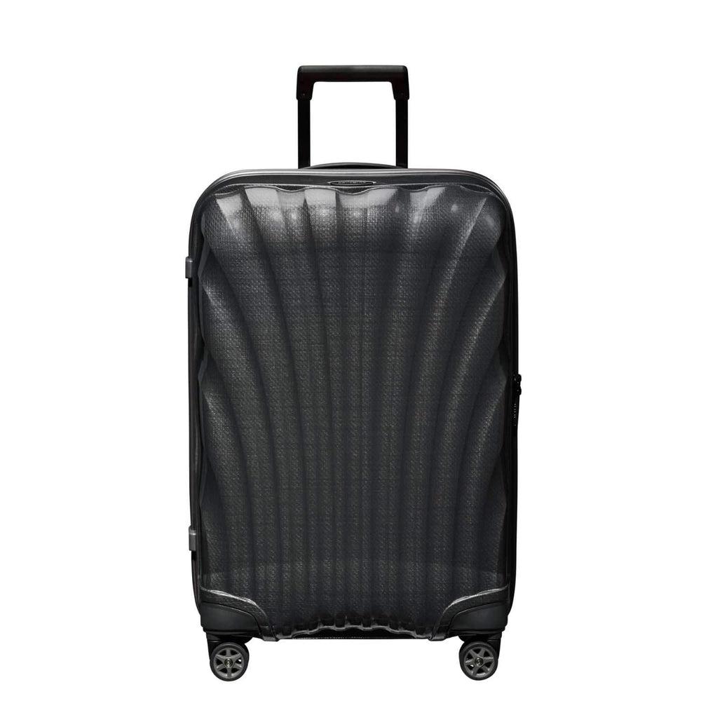 Samsonite C-Lite Ultralett hard Medium koffert 69 cm/68 L Svart-Harde kofferter-BagBrokers