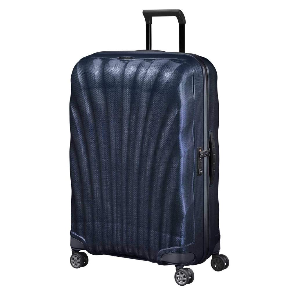 Samsonite C-Lite Ultralett hard stor koffert 75 cm/94L Blå-Harde kofferter-BagBrokers