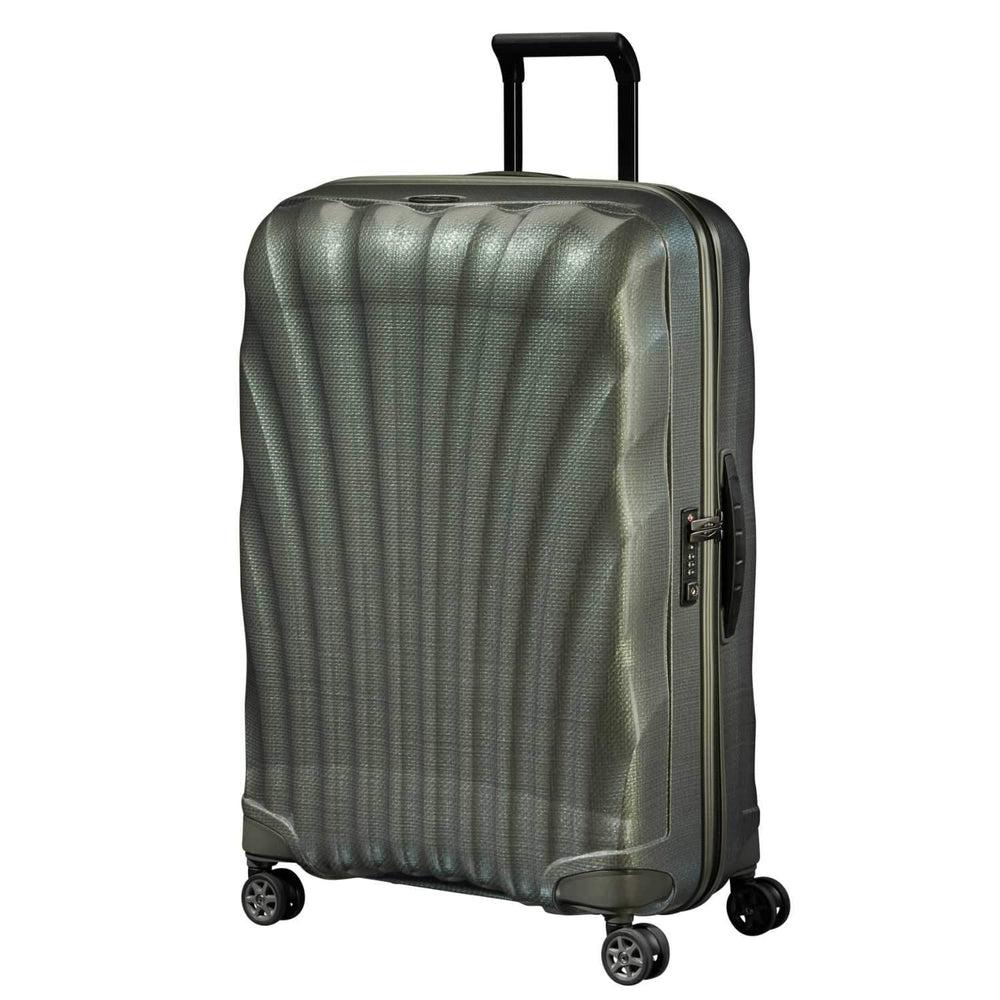 Samsonite C-Lite Ultralett hard stor koffert 75 cm/94L Grønn-Harde kofferter-BagBrokers