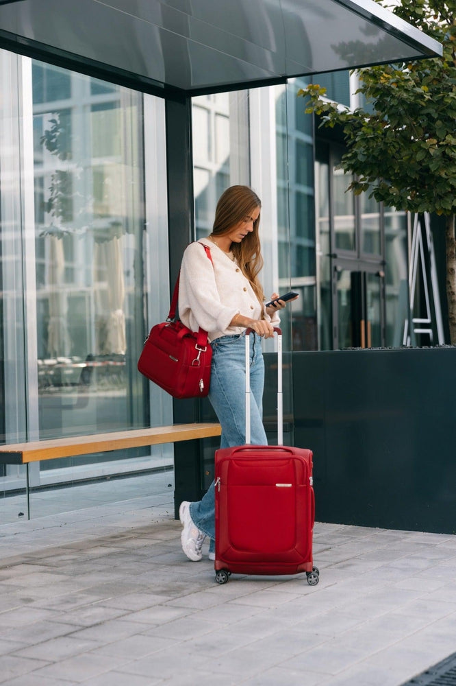 Samsonite D'Lite Beauty Case Chili Red-Myke kofferter-BagBrokers