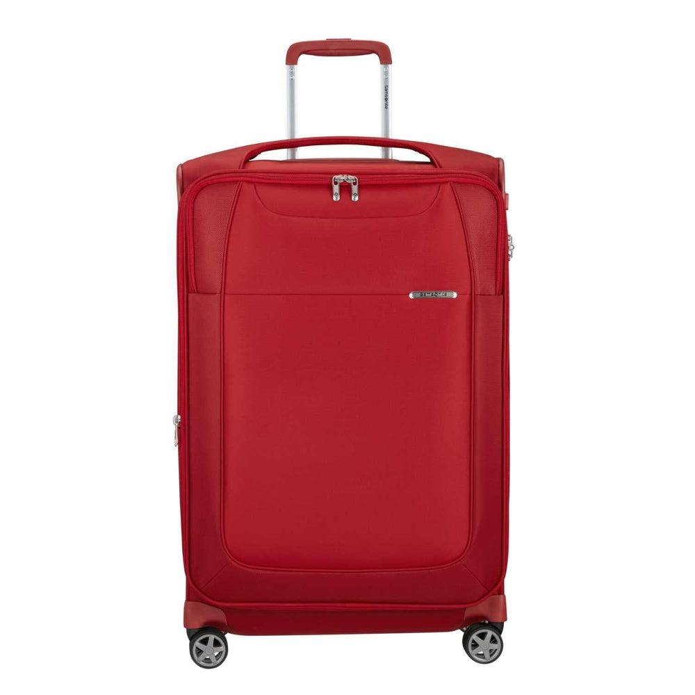 Samsonite D'Lite lett myk utvidbar medium koffert 71 cm Chili Red-Myke kofferter-BagBrokers