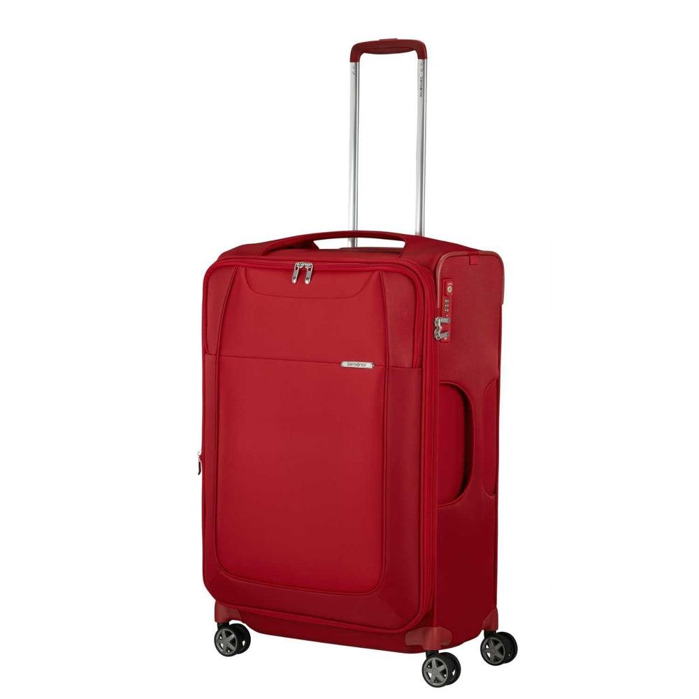 Samsonite D'Lite lett myk utvidbar medium koffert 71 cm Chili Red-Myke kofferter-BagBrokers