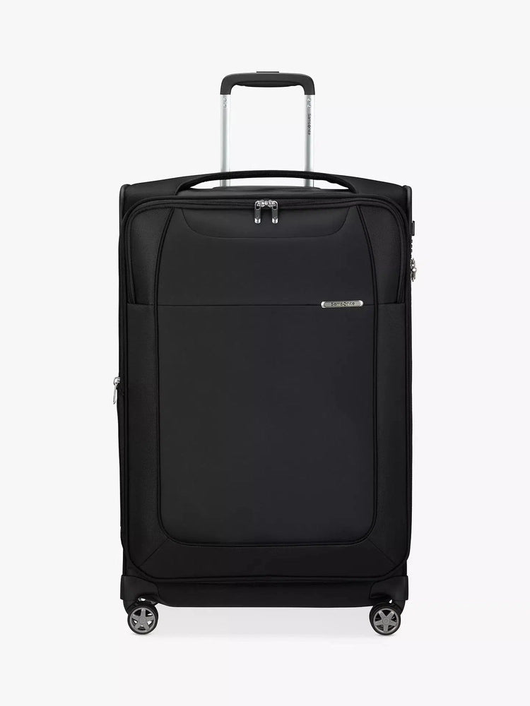 Samsonite D'Lite lett myk utvidbar medium koffert 71 cm Svart-Myke kofferter-BagBrokers