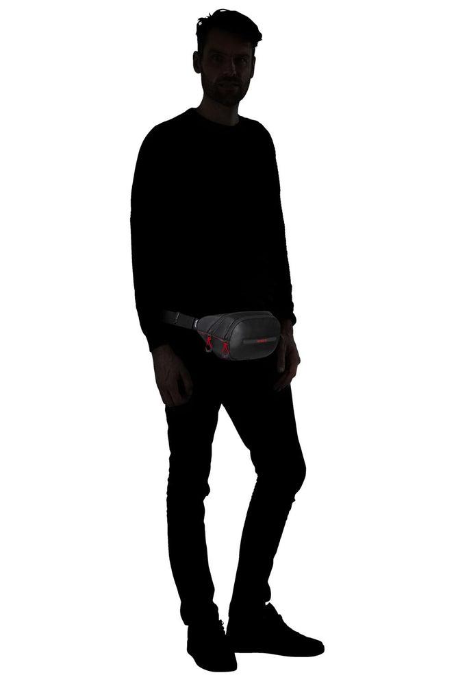 Samsonite ECODIVER Belteveske Black-Toalettmappe-BagBrokers