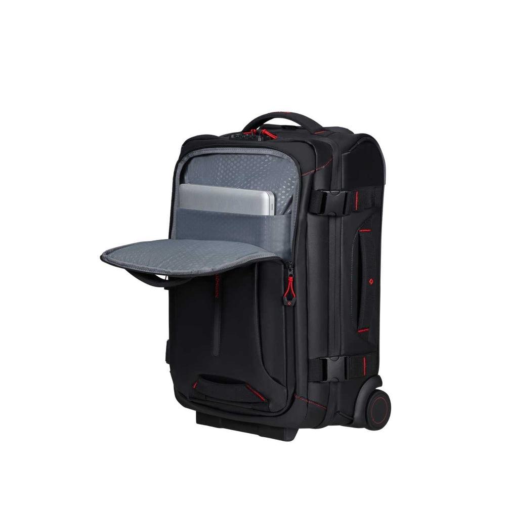 Samsonite ECODIVER Kabin duffelbag DF med hjul Black-Bagger-BagBrokers