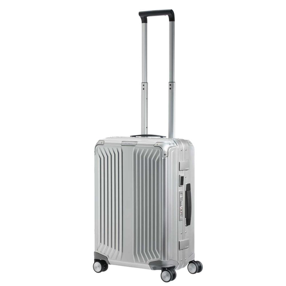 Samsonite Lite-Box ALU Kabin koffert 55 cm Aluminium-Harde kofferter-BagBrokers