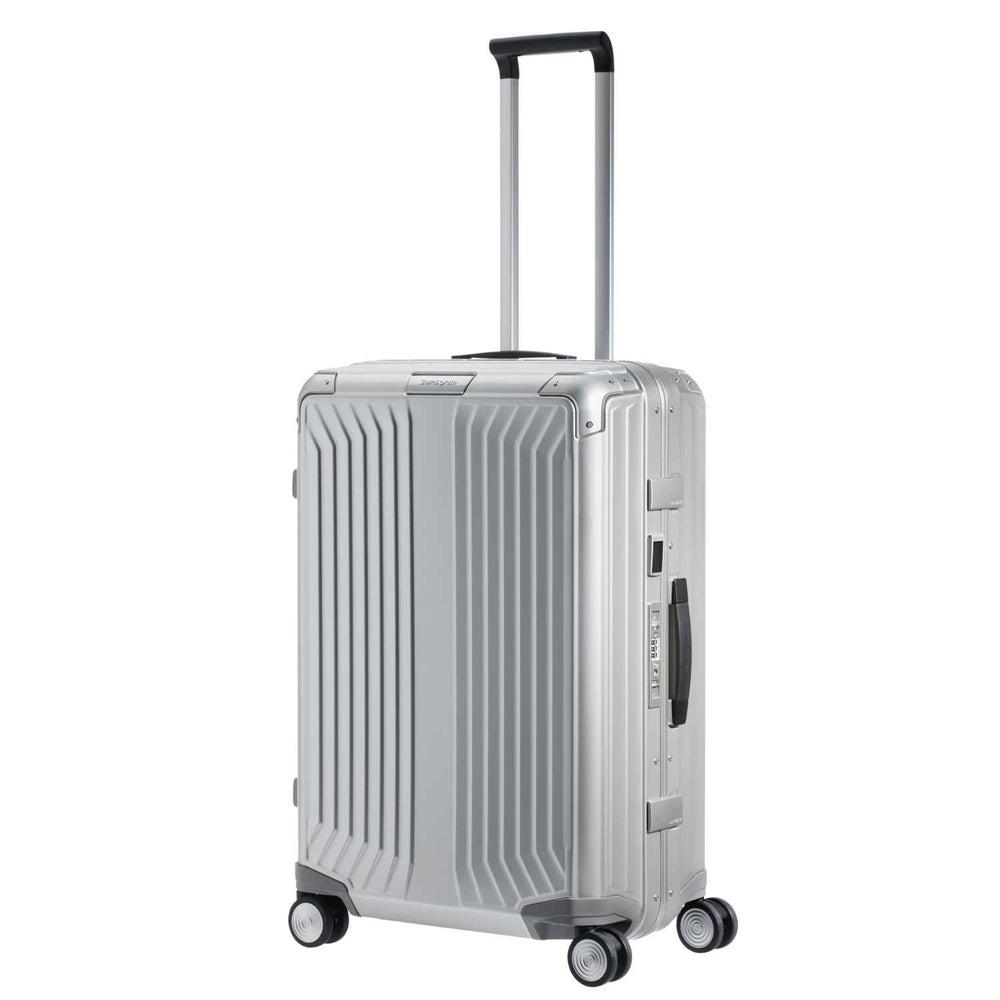 Samsonite Lite-Box ALU medium koffert 69 cm Aluminium-Harde kofferter-BagBrokers