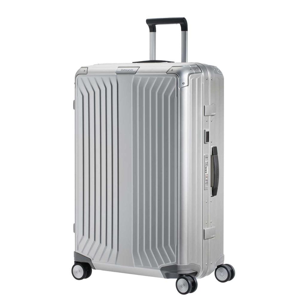 Samsonite Lite-Box ALU stor koffert 76 cm Aluminium-Harde kofferter-BagBrokers