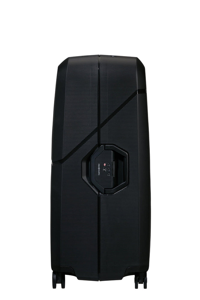 Samsonite Magnum ECO hard stor XL koffert 81cm 4 hjul Svart-Harde kofferter-BagBrokers