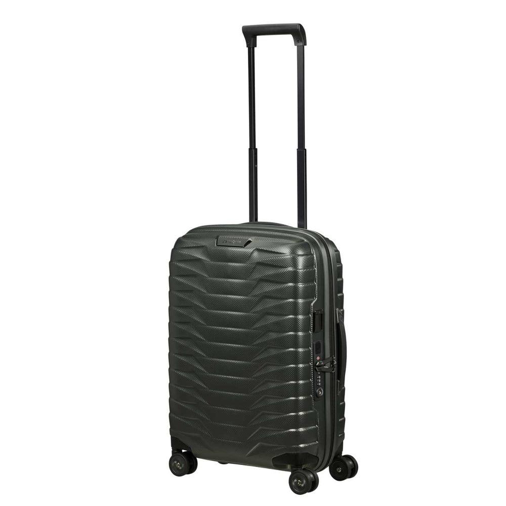 Samsonite PROXIS Utvidbar kabinkoffert 55 cm med 4 hjul Matt Climbing Ivy-Harde kofferter-BagBrokers