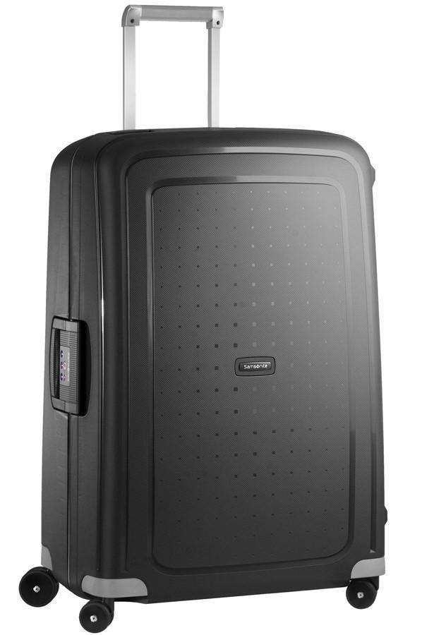 Harde kofferter-Samsonite. S`Cure, hard lett stor koffert L 75 cm/102L Svart-BagBrokers