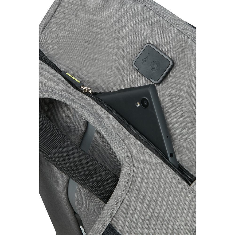 Samsonite Securipak Mellomstor Anti-Tyveri Pc Sekk 15,6" Grå-Sekker-BagBrokers
