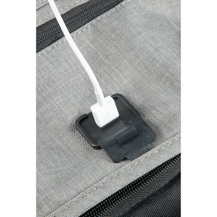 Samsonite Securipak Ryggsekk Med USB Port Grå-Bagbrokers