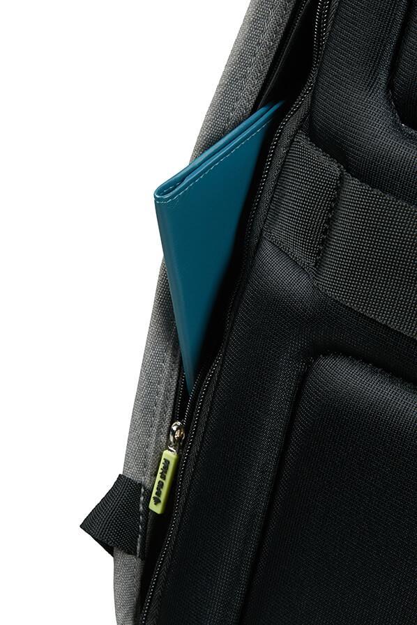 Samsonite Securipak Sekk Med RFID Lomme Grå-Bagbrokers