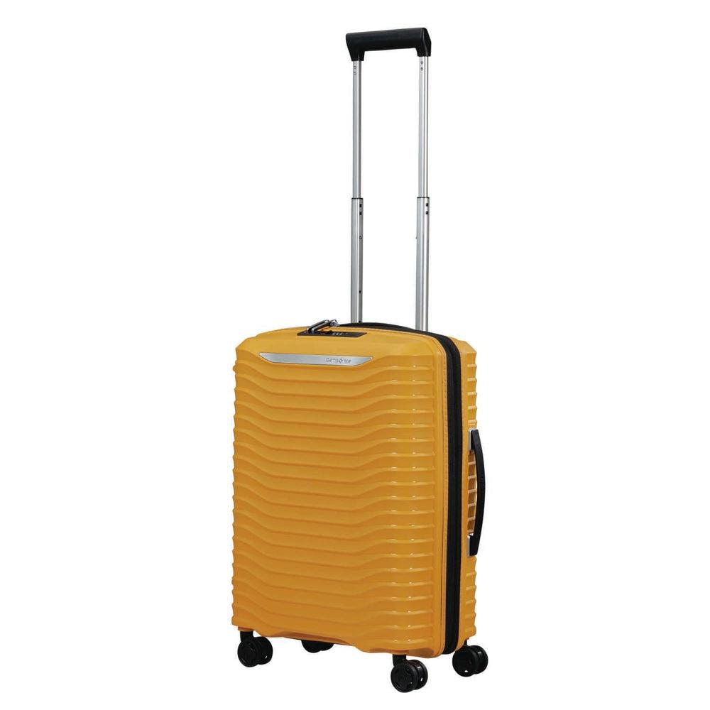 Samsonite UPSCAPE ekspanderende Kabin koffert 55 cm Yellow-Harde kofferter-BagBrokers
