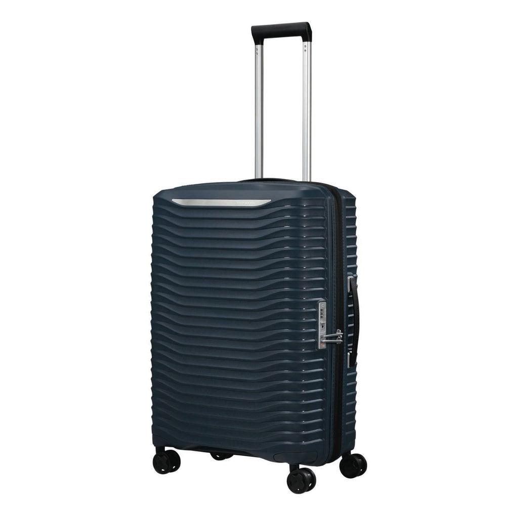 Samsonite UPSCAPE ekspanderende Medium koffert 68 cm Blue night-Harde kofferter-BagBrokers