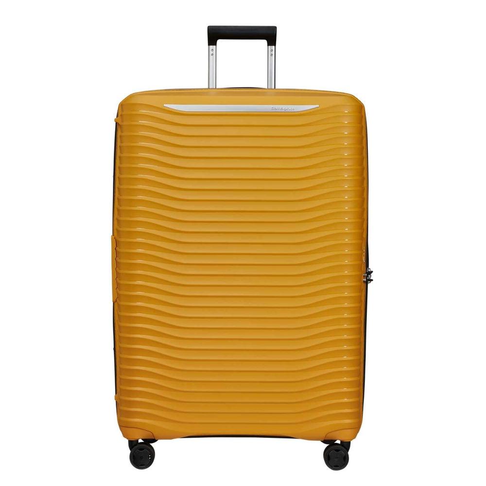 Samsonite UPSCAPE ekspanderende XL koffert 81 cm Yellow-Harde kofferter-BagBrokers
