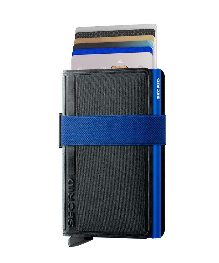 Secrid Bandwallet BTP Black - Cobalt-Lommebok/ Kortholder-BagBrokers