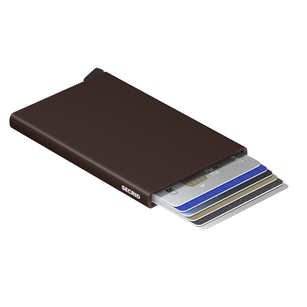 Secrid Cardprotector Brown-Lommebok/ Kortholder-BagBrokers