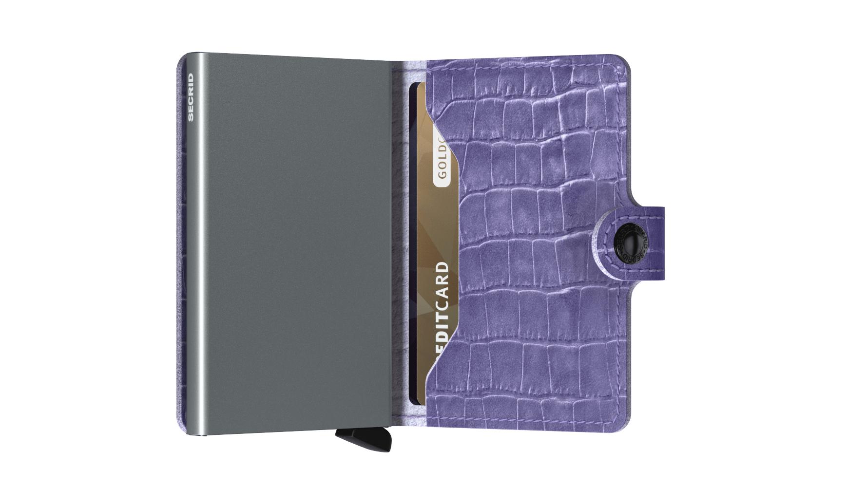 Secrid Miniwallet Cleo Lavender-Lommebok/ Kortholder-BagBrokers